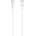 DeTech Кабел за данни DeTech DE-C29PD, Type-C - Type-C, PD, 1.0m, Бял - 40112