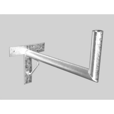 Držák antény na zeď 70 cm s podpěrou - žárový zinek – Zboží Živě