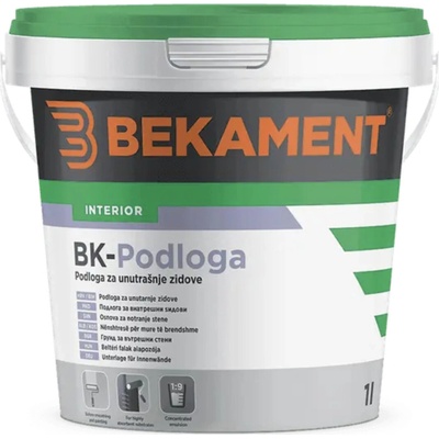 BEKAMENT BK-Pol - disperzní interiérová Bílá 3 l