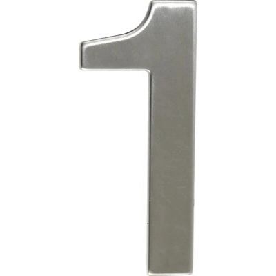 Nerezové číslo 1 v plochom „2D“ prevedení RN.95L.1.N