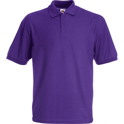 Fruit of the Loom polokošile 65/35 Pique Polo krátký rukáv COT16340200101-purple