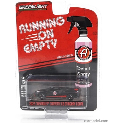 Greenlight Chevrolet Corvette C8 Stingray Coupe 2022 Black 1:64