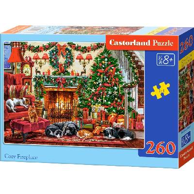 Castorland Útulný krb 260 dielov