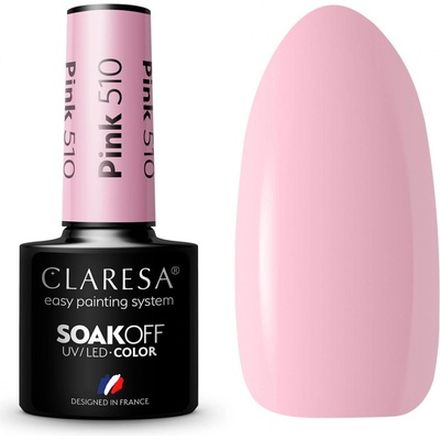 Claresa Gél lak Pink 510 5 g