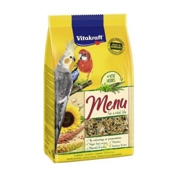 Vitakraft Menu Stredný papagáj 1 kg