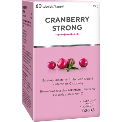 Vitabalans Cranberry Strong 60 kapslí
