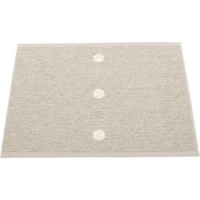 Pappelina Бежов и кремав килим за открито и закрито 70x60 cm Peg Linen Vanilla - Pappelina (PE9F706)