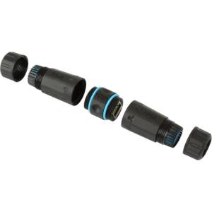 TECHLY Конектор Techly IWP-MD C6-IP68T RJ-45 черен (105896)