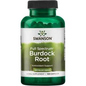 Swanson Full Spectrum Burdock Root, 460 mg, 100 капсули, Swanson (SW531)