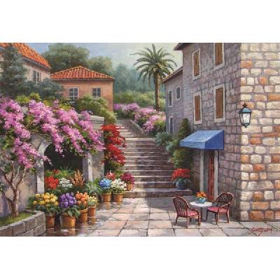 Anatolian - Puzzle Sung Kim: Springtime Flower Shop - 260 piese