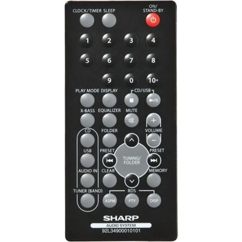 GENERAL SHARP 92L34900010101 - съвместимо дистанционно управление на марката General (92L34900010101)