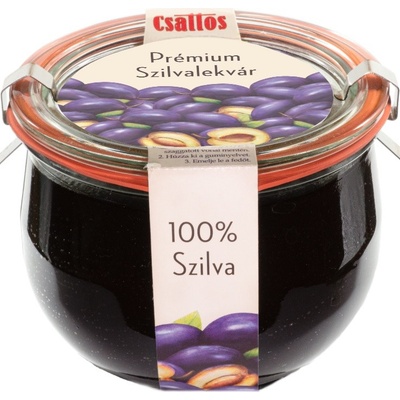 Méhes Mézes Csattos Prémium Slivkový lekvár 600 g