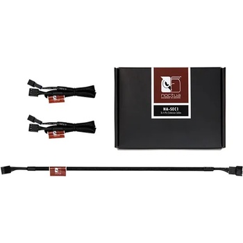 Noctua Удължителен кабели 4 pin, Noctua NA-SEC1, 3 броя, 30cm (NA-SEC1)