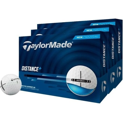 TaylorMade Distance Plus bílé 36 ks