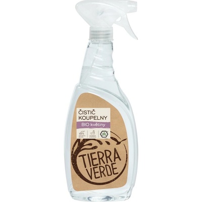 Tierra Verde Čistič koupelny s BIO květinovou vůní 750 ml – Hledejceny.cz