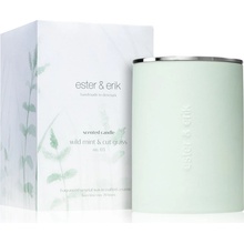 ester & erik Scented Candle Wild Mint & Cut Grass 350 g