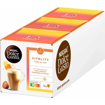 NESCAFÉ Dolce Gusto Vitality Café au Lait 3 x 12 ks