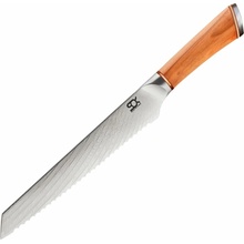 Dellinger Nôž na pečivo Bread 240 mm SOK Olive Sunshine Damascus