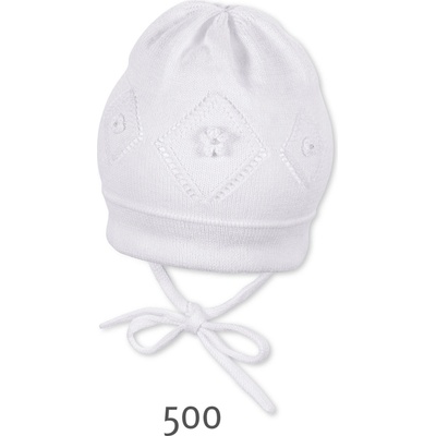 Sterntaler Памучна плетена детска шапка