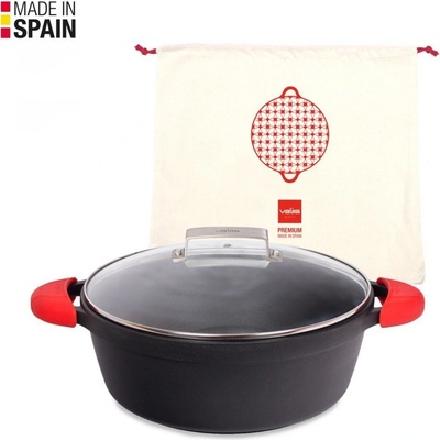 Hrnec s poklicí 28 cm + silikon.chňapky + pytlík 4142/25