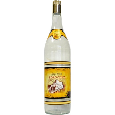 SPIŠSKÁ BOROVIČKA 40% 3 l (čistá fľaša)