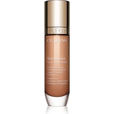 Clarins Skin Illusion Hydrating Foundation високо покривен фон дьо тен цвят 112.5W 30ml