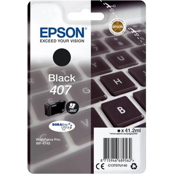 Epson 407 Black - originálny