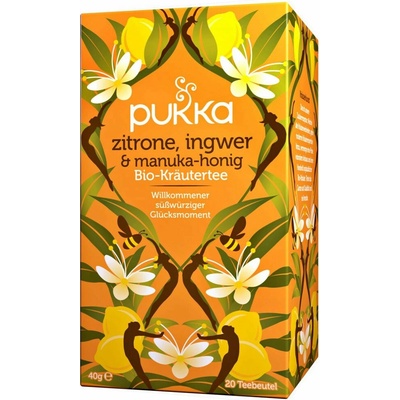 Pukka Čaj Citron Zázvor & Manuka med 20 sáčků