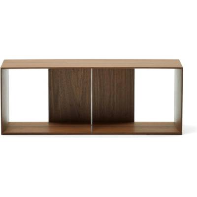 Modulárny policový systém v dekore orecha v prírodnej farbe 101x38 cm Litto – Kave Home