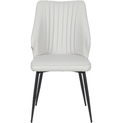 Carmen Трапезен стол laredo y еко кожа - светлосив 29 (3532141)