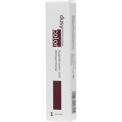 DUSY farba na obočie čierna č. 1 20 ml