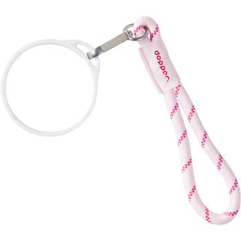 Dopper Wrist Cord White Mug Ring - Cherry Pink