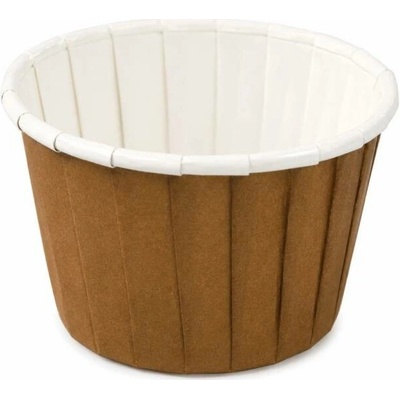 Dortisimo Košíčky na muffiny pevné hnědé 5 x 4 cm 100 ks