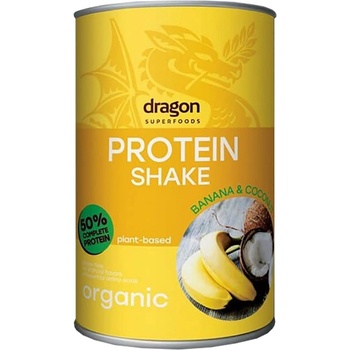 Image 1 of Dragon Superfoods Organic Protein Shake - Different Flavors | Flavored with Erythritol [450~500 грама] Банан с кокос