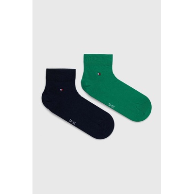 Tommy Hilfiger Чорапи Tommy Hilfiger (2 броя) в зелено (342025001)
