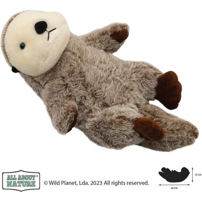 Wild Planet Плюшена играчка, Морска видра 40см (k7976)