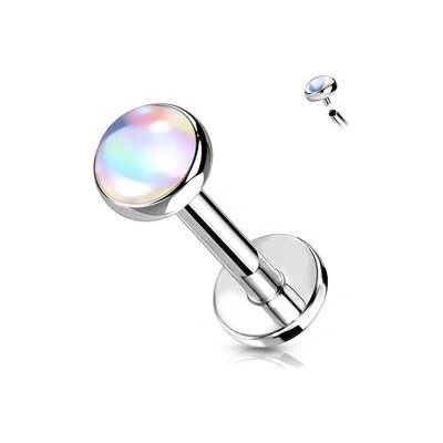Šperky4U labreta piercing do brady LB1096-W