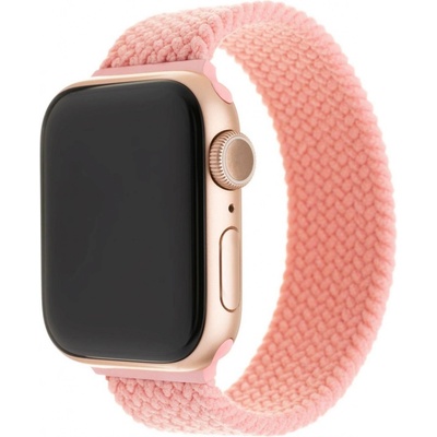 Fixed nylon strap Apple Watch 38/40/41mm S ružový FIXENST-436-S-PI