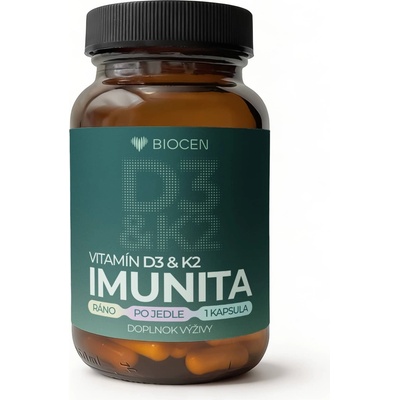 Biocen Vitamín D3 & K2 60 kapsúl