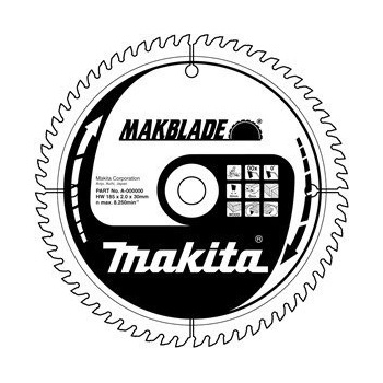 Makita B-09014 Pilový kotouč 255x30mm 60 zubů