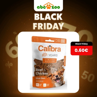 Calibra Dog Limited Edition Beef&Chicken Bars 80 g