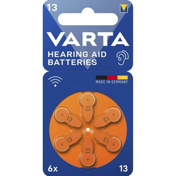 VARTA Батерии за слухов апарат varta 13-bli-6 (13-bli-6)