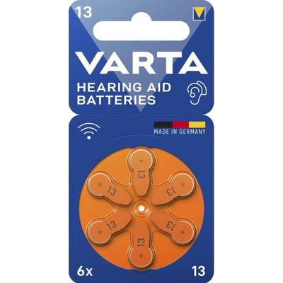 VARTA Батерии за слухов апарат varta 13-bli-6 (13-bli-6)
