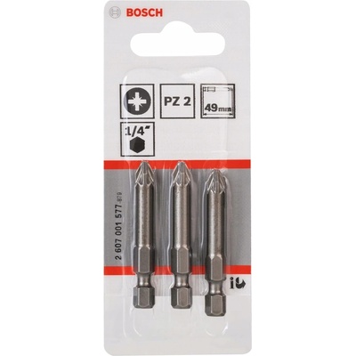 Bosch 2 607 001 577 šroubovací hrot 3 ks