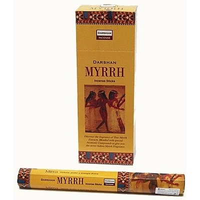 Darshan vonné tyčinky Myrrh 20 ks