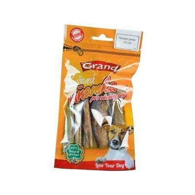 GRAND Dog pôv. Suš. Mňamka penis hovädzí 10cm/3ks