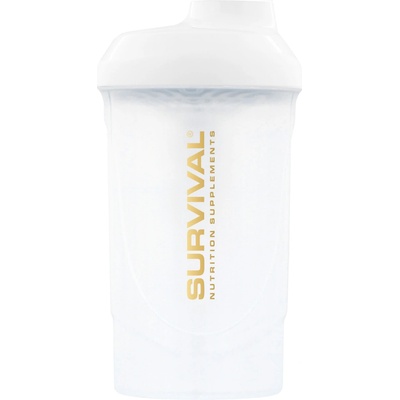 Šejkr Survival Gold - 600 ml (bílý)