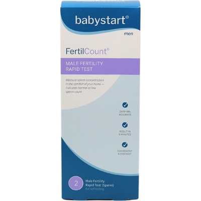 Babystart FertilCount 2 test mužskej plodnosti 2 použitie