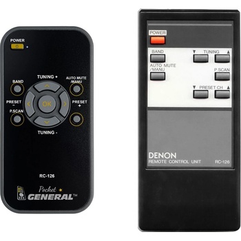GENERAL Denon rc-126 - дистанционно управление дубликат (rc-126)