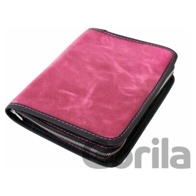 Macoli Hand Made Obal se zipem XL PU Růžový